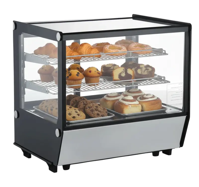 Chef Lisa-120Rw 48-Inch Rectangular Countertop Food Warmer Display Case 1