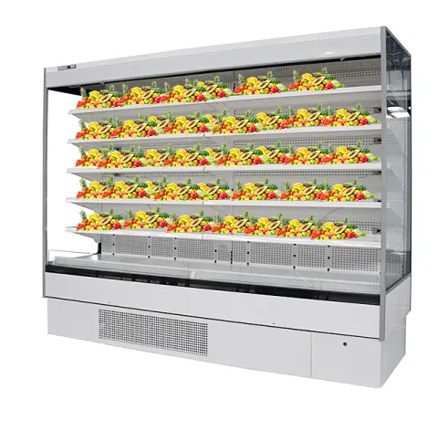 Chef Smart-250V Open-Air Produce Merchandiser – 101" Wide, 52.9 Cu. Ft. 1