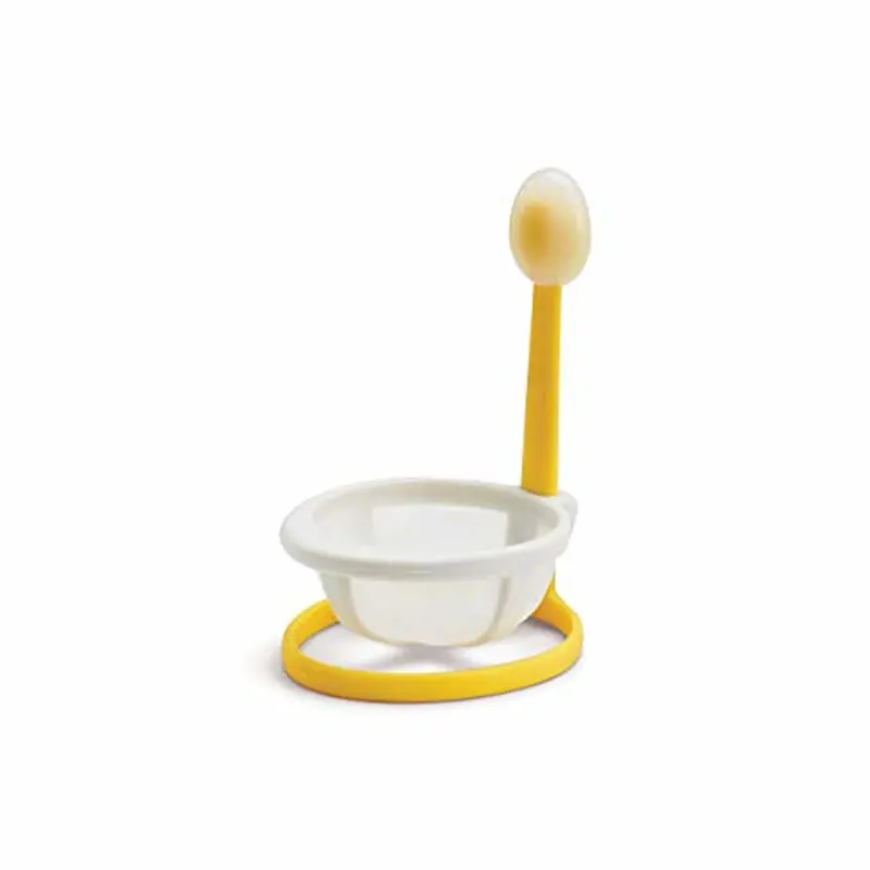 Chef'N Yolkster Silicone Egg Poacher For Stovetop Or Microwave Use 1