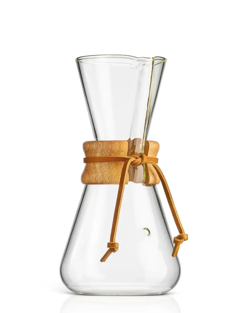 Chemex 3-Cup Handcrafted Glass Coffee Brewer 1