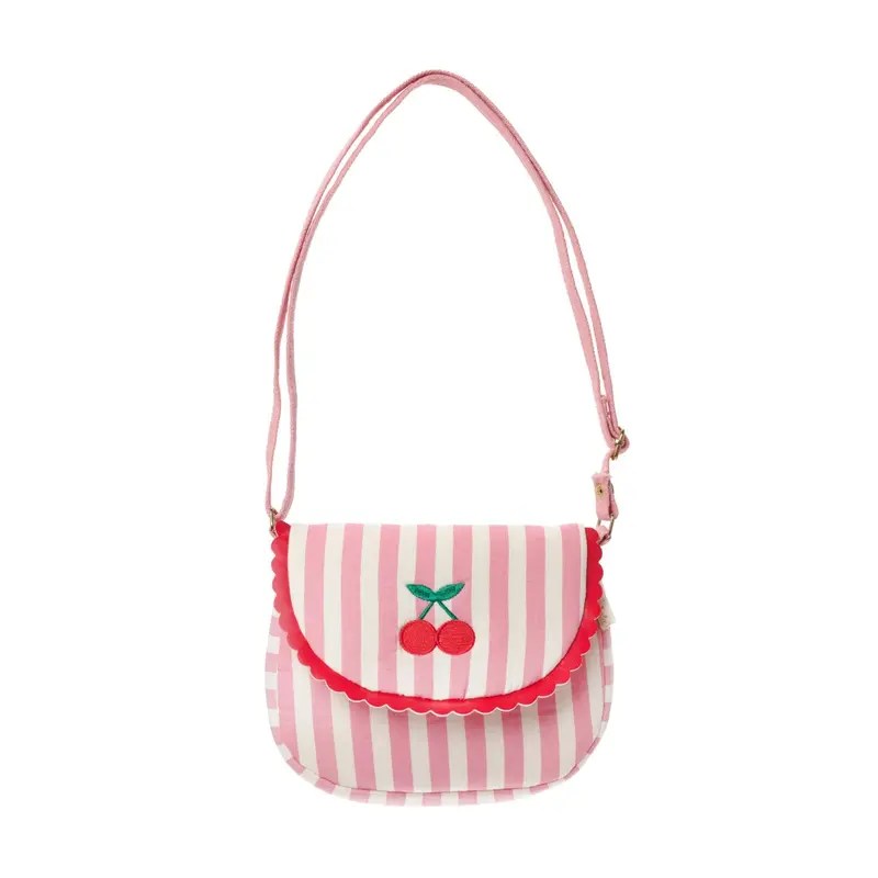 Cherry Kiss Scalloped Clutch Bag 1