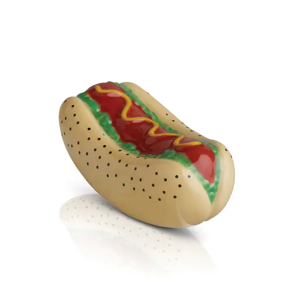 Chicago-Style Hot Dog Ceramic Decor – Nora Fleming 1