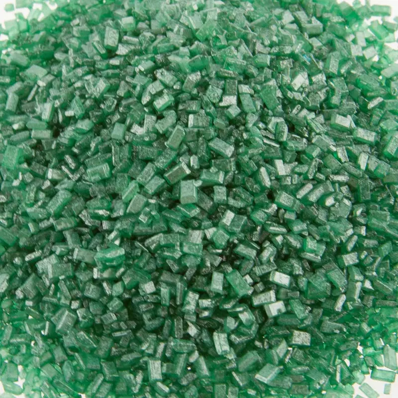 Ckp Green Pearlized Sugar Crystals – Edible Sparkle Topping 1