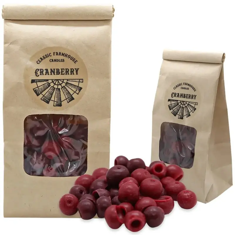 Classic Farmhouse Candles – Cranberry Scented Wax Melts 1