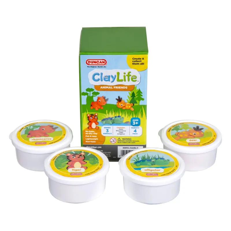 Claylife Animal Friends – Handcrafted Clay Figurines 1