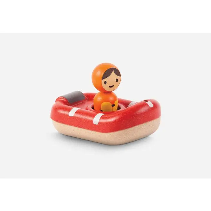 Coast Guard Rescue Boat Toy For Imaginative Play 1