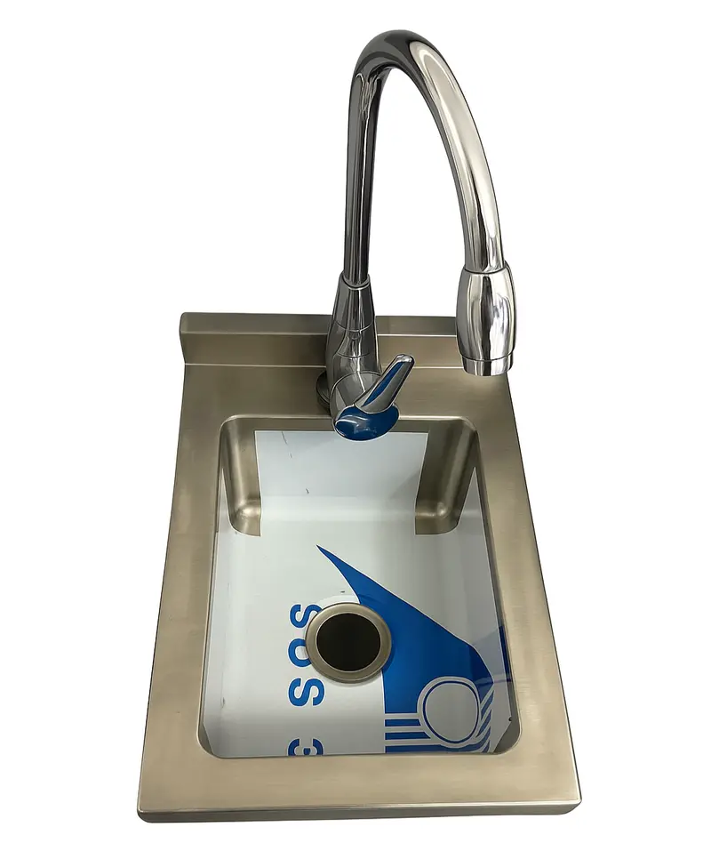 Commercial Stainless Steel Wall-Mounted Hand Sink – Ch-263 1