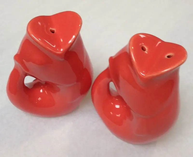 Coral Gurgle Pot Salt And Pepper Set 1