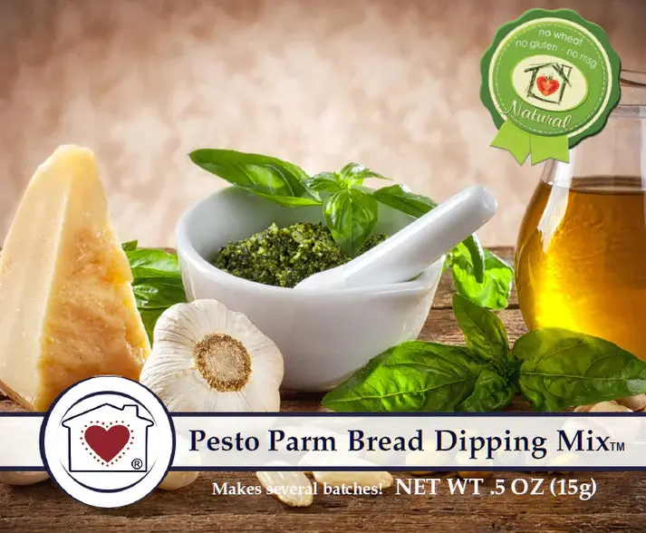 Country Home Creations Pesto & Parmesan Bread Dip Mix 1