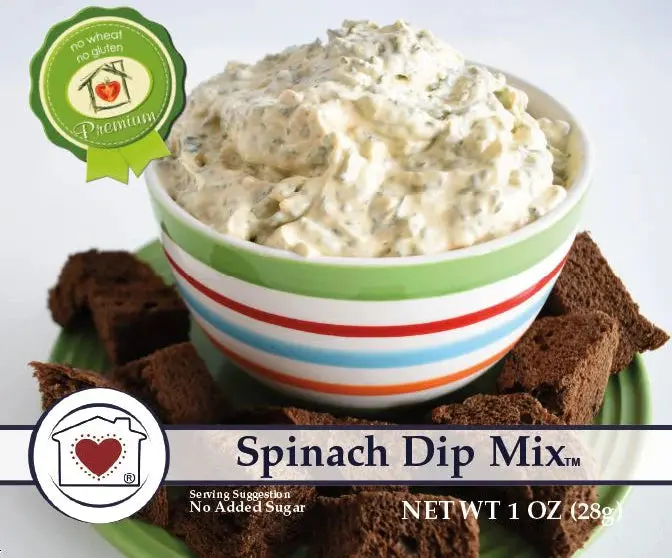 Country Home Creations Spinach Dip Seasoning Mix – Easy Party Dip 1