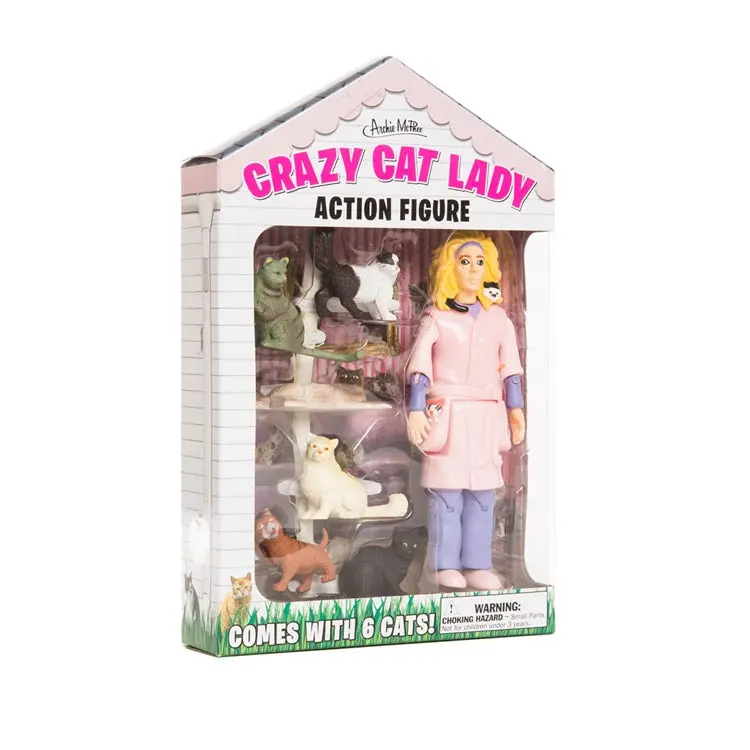Crazy Cat Lady Collectible Action Figure 1