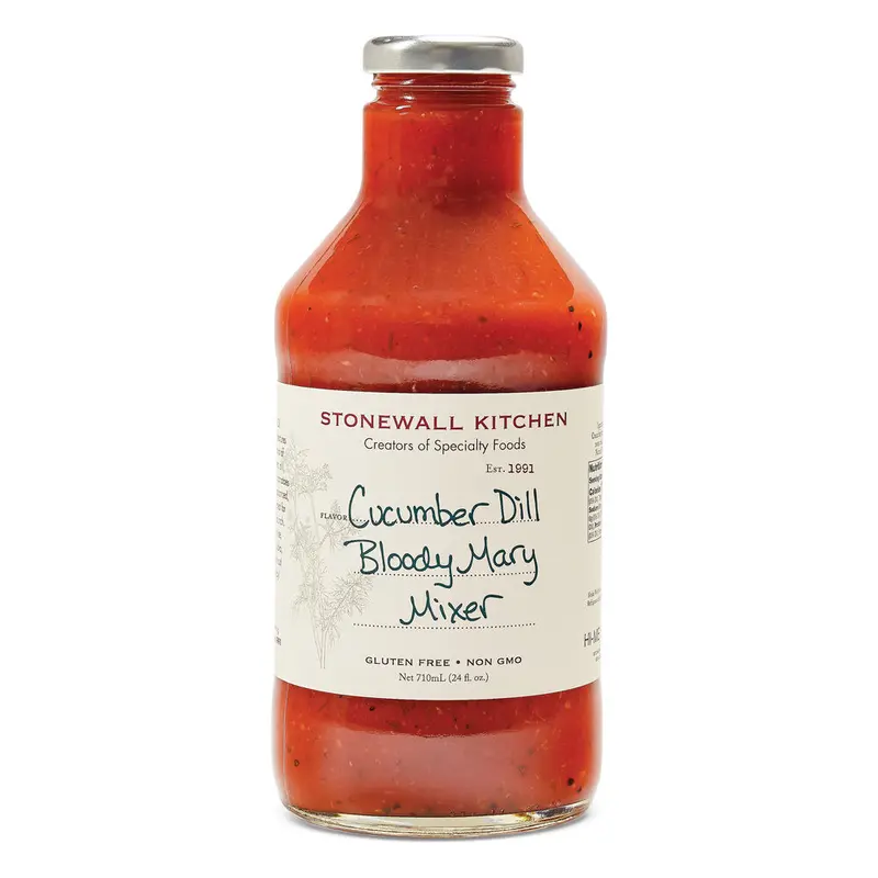 Cucumber-Dill Bloody Mary Mixer – 24 Oz Craft Cocktail Base By Stonewall Kitchen 1