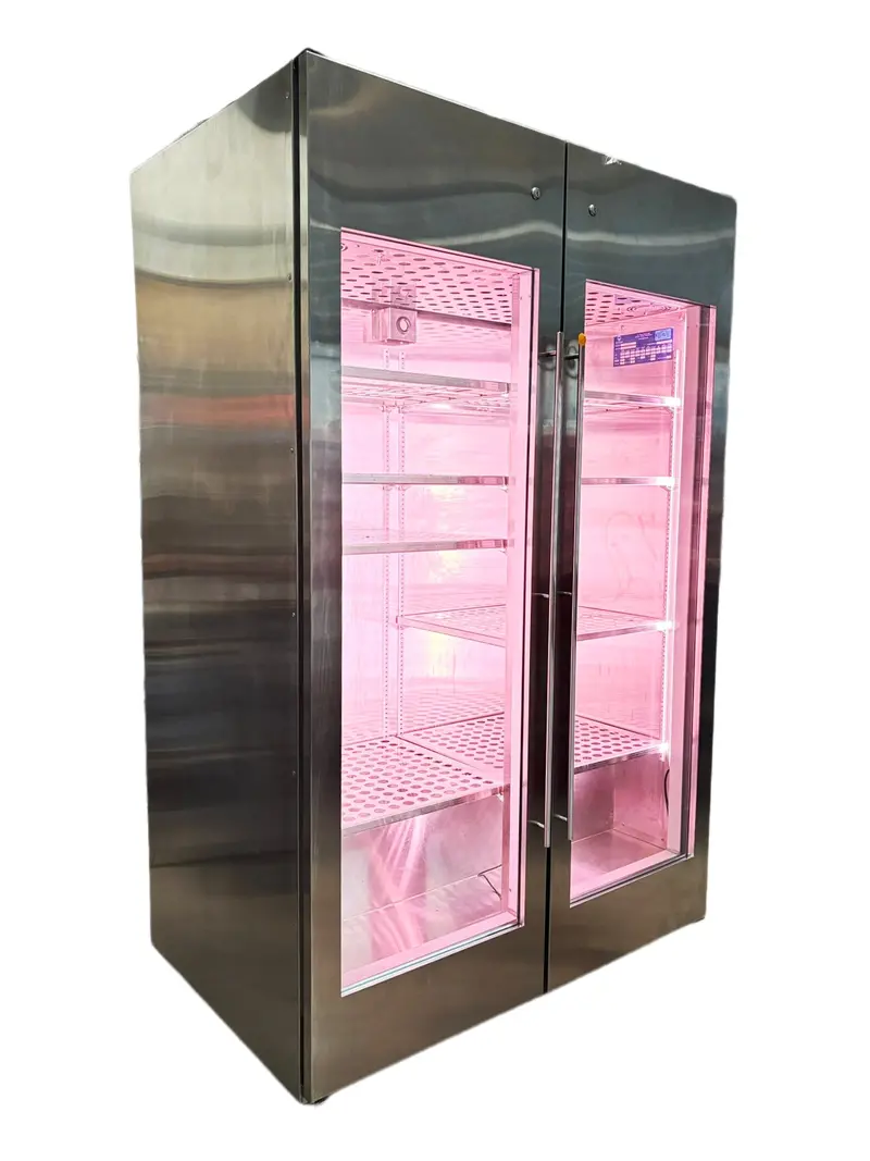 Dauphinais Dry-Aging Meat Case – Commercial Refrigerated Display (Used, For02069) 1