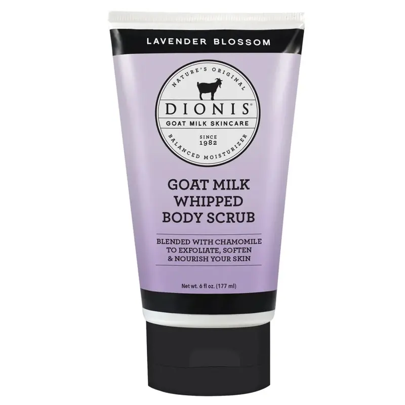 Dionis Goat Milk Lavender Body Scrub – Whipped Exfoliating Skincare 1