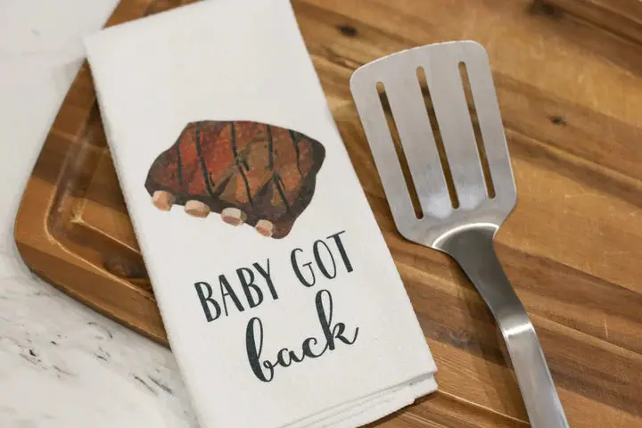 Do Take It Personally Baby Got Back Kitchen Linen 1
