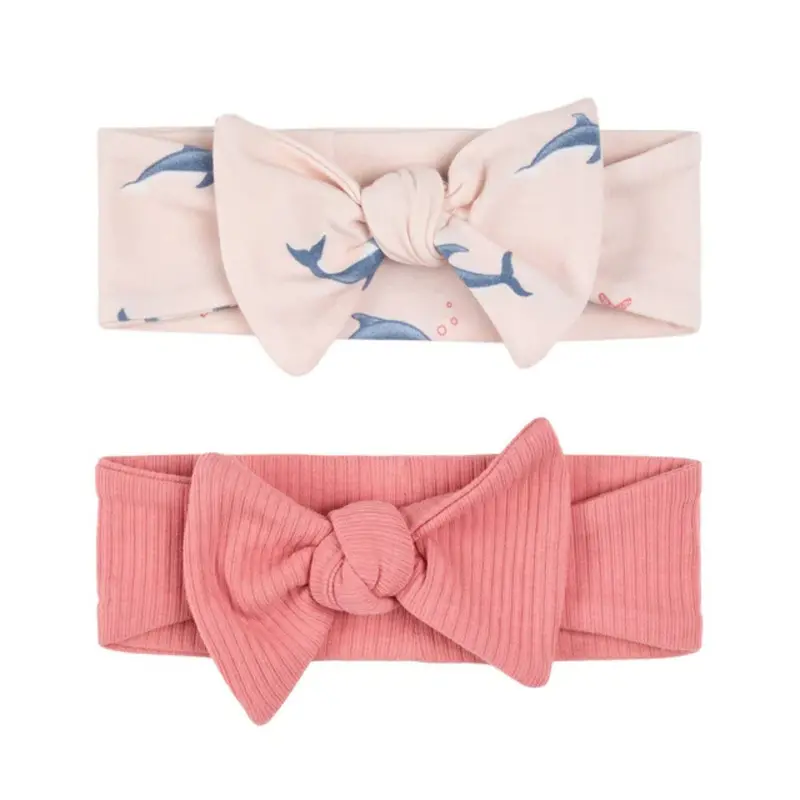 Dolphin-Themed Headband Set For Kids (2-Pack) 1