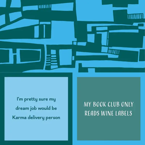 Dom Book Club Napkins – Witty, Sophisticated Cocktail Napkins 1