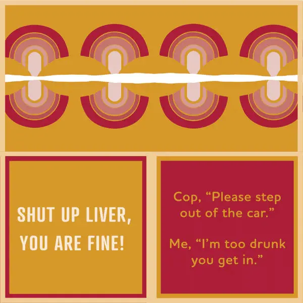 Dom Shut Up Liver Napkins – Irreverent Humor For Adult Gatherings 1
