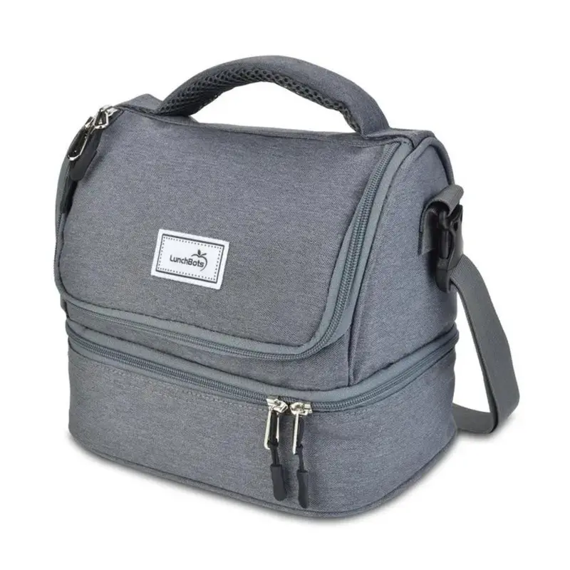 Double-Layer Insulated Duplex Lunch Tote 1