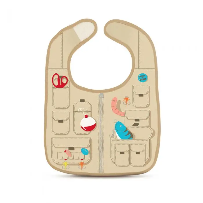 Dressed To Spill Baby Bib & Teether Set – Fred 1