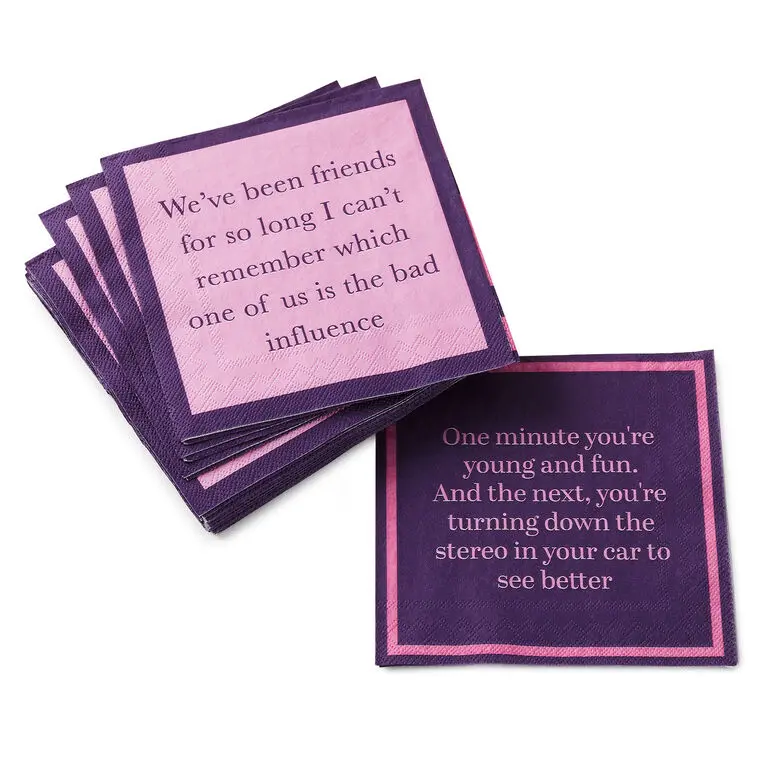 Drinks On Me Young & Fun Themed Party Napkins – Pack Of 20 1
