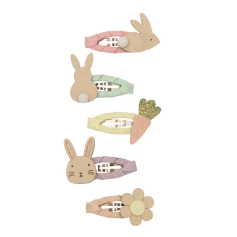 Easter Mini Click-Clack Hair Clips 1