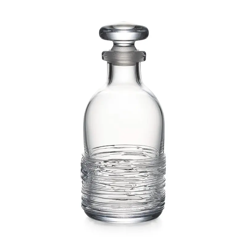 Echo Lake Hand-Blown Glass Decanter 1