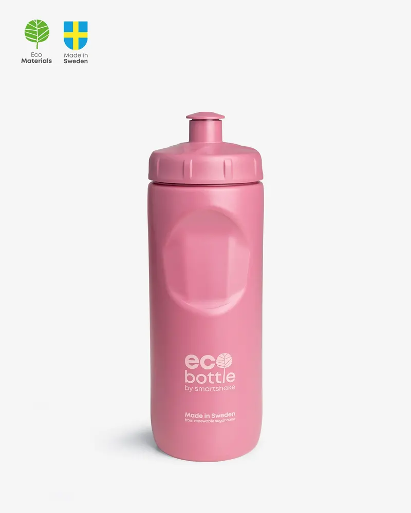 Ecobottle500 Squeeze-Activated Flask – Deep Rose Hue 1