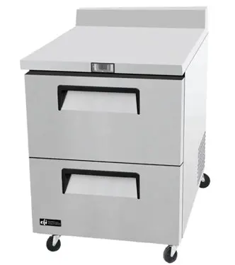 Efi 27.5-Inch Worktop Refrigerator – Dual Drawer Configuration (Cwdw2-27Vc) 1