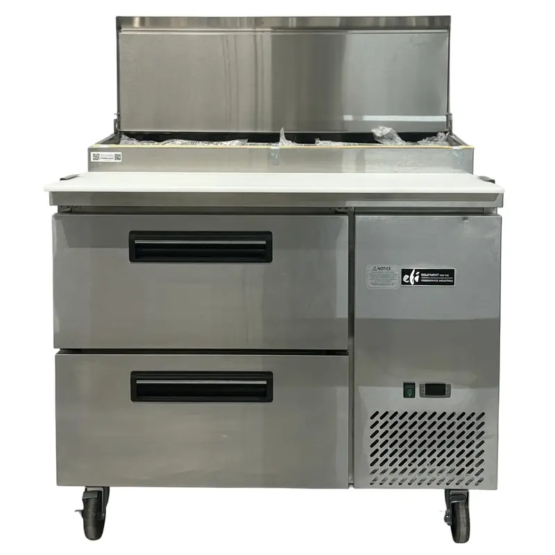 Efi 44-Inch Refrigerated Pizza Prep Table – Dual Drawer Configuration (Cpdw2-44Vc) 1