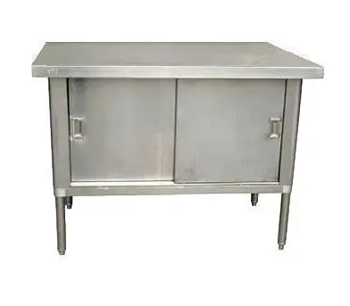 Efi Tec3060 Stainless Steel Workbench With Storage Cabinet – 30" Deep, Nsf-Certified 1
