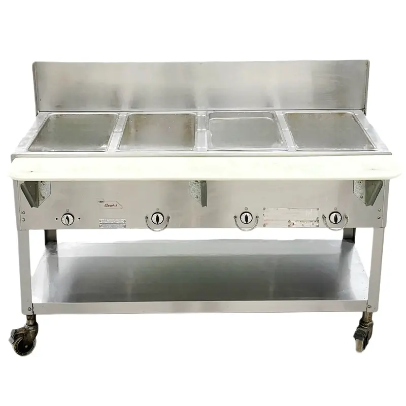 Electric 4-Compartment Steam Table – Used For02318 1