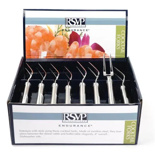 Elegant Cocktail Fork – Rsvp Bar & Entertaining Accessory 1