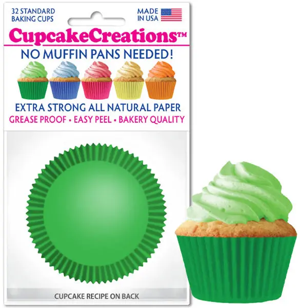 Emerald Green Baking Cups – Siege Cupcake Creations 1