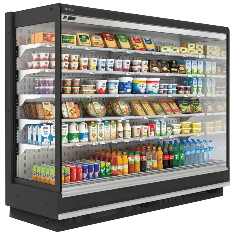 Eurocold 74-Inch Remote-Cooled Open Merchandiser – Oml-110-6 1