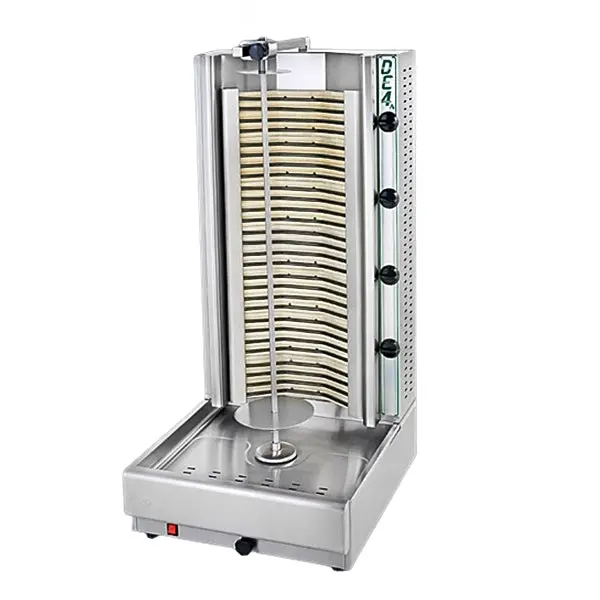 Eurodib De3A 6-Burner Electric Gyro Machine – Commercial Vertical Rotisserie Grill 1