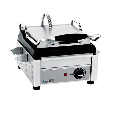 Eurodib Sfe02340 Medium-Sized Panini Grill With Dual Heating Zones 1