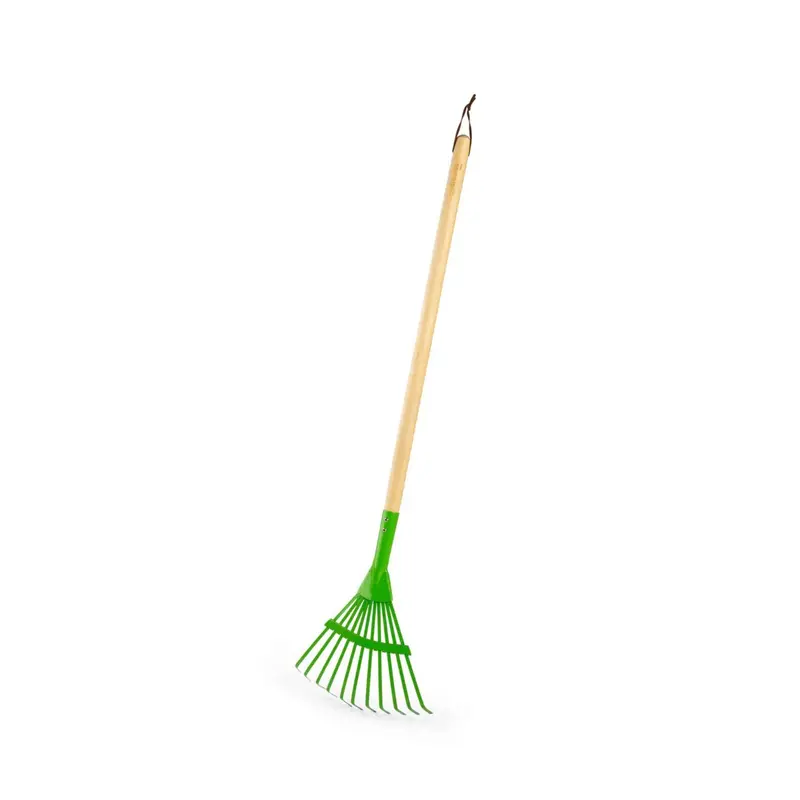 Extended-Reach Leaf Rake With Comfort Grip Handle 1