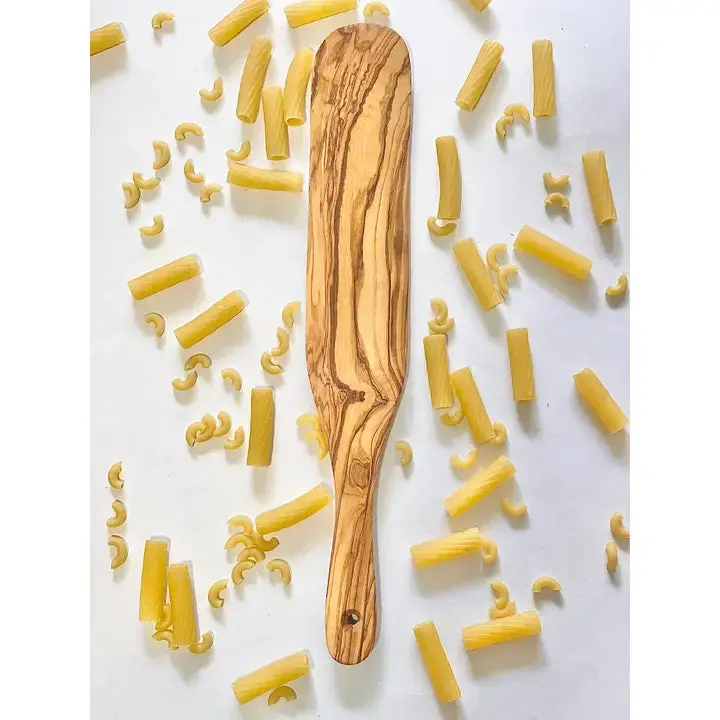 Faire Olive Wood Spurtle – Traditional Scottish Stirring Tool 1