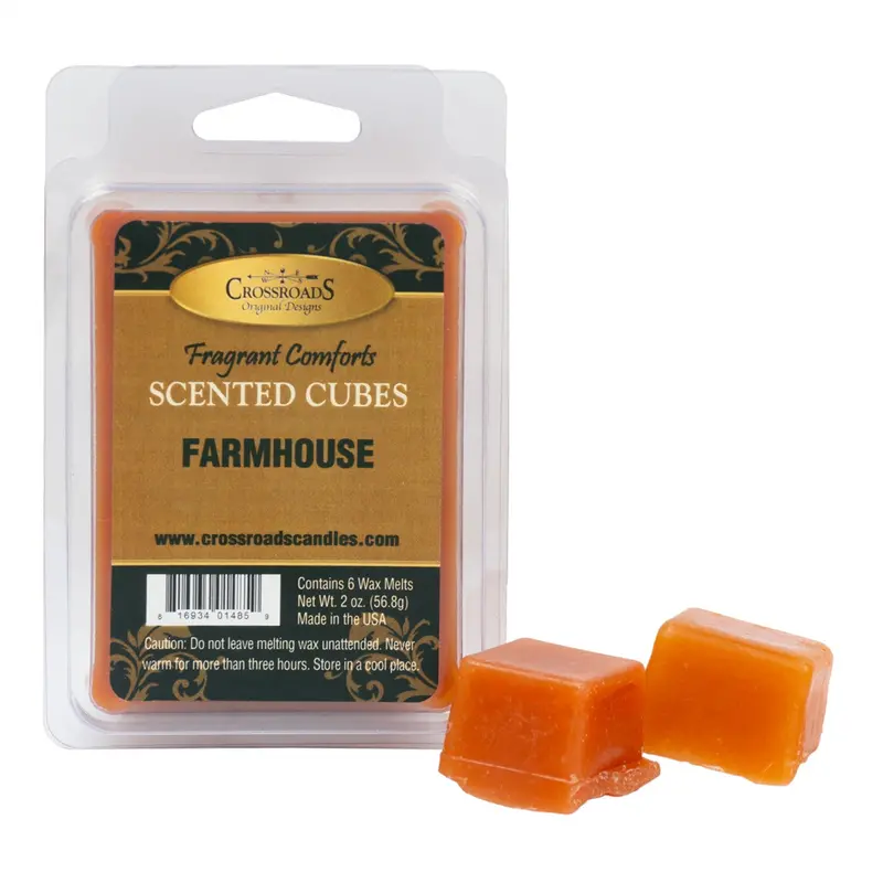 Farmhouse Scented Wax Cubes – Long-Lasting Aromatherapy Fragrance Blocks 1