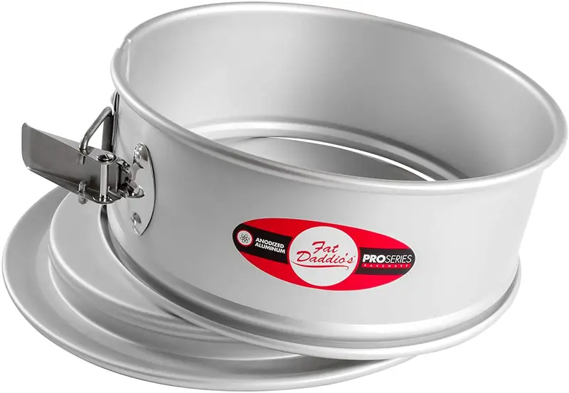 Fat Daddio'S 10-Inch Anodized Aluminum Springform Pan 1