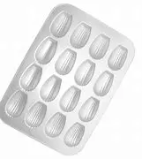 Fat Daddio'S 16-Cavity Madeleine Pan With Nonstick Coating 1