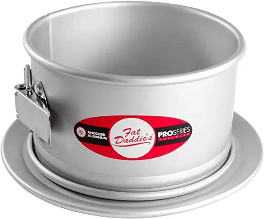 Fat Daddio'S 6-Inch Anodized Aluminum Springform Pan 1