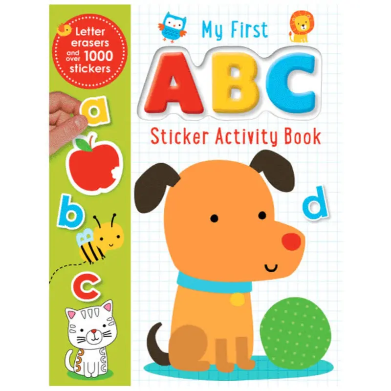 First Alphabet Sticker Workbook For Toddlers 1