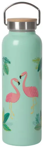 Flamingos Roam Insulated Water Bottle – Now Designs Vibrant Drinkware 1