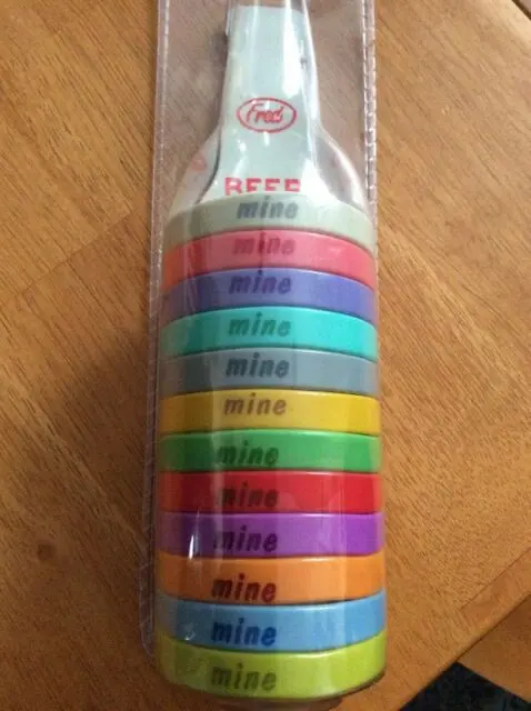 Fred Beer Bottle Band Holders – Pack Of Six 1