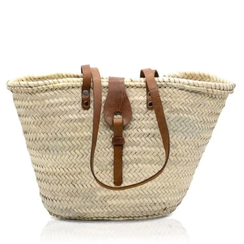 French Market Basket With Adjustable Belt Closure 1