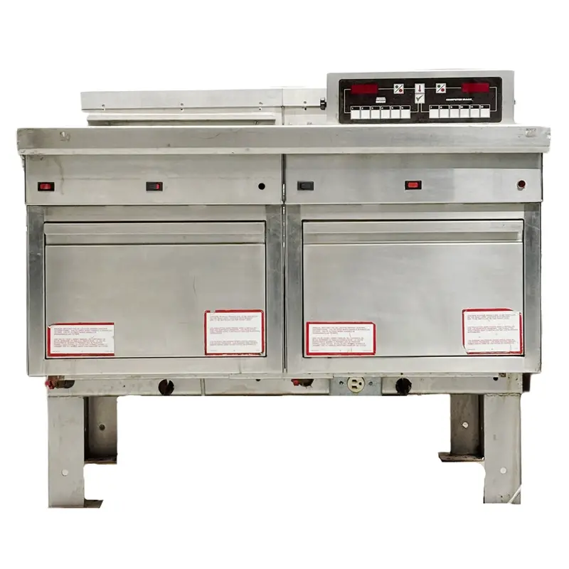 Frymaster For00293 High-Capacity 8-Burner Natural Gas Donut Fryer 1