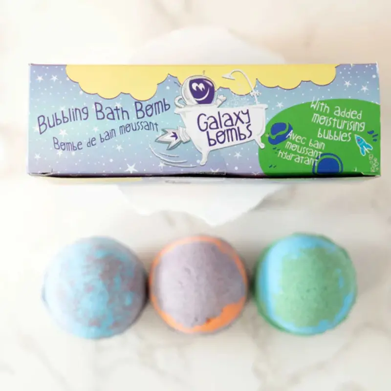Galaxy-Themed Bath Bomb Gift Set – Cosmic Bubble Experience 1