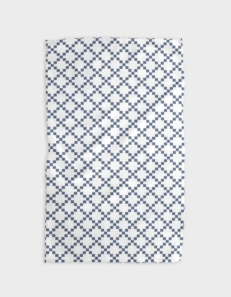 Geometry Sabbath Inspired Linen Tea Towel 1